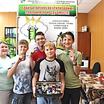 Выданы сертификаты участника акций по сдаче отработанных батареек.